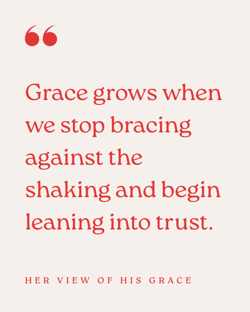 Grace to Trust, devotion, trusting God