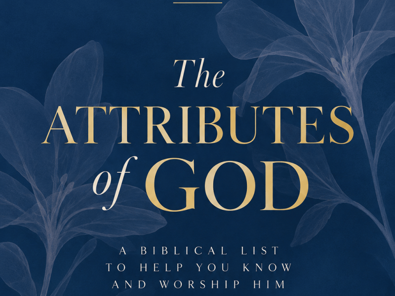 TSR // Attributes of God:&nbsp;Holy