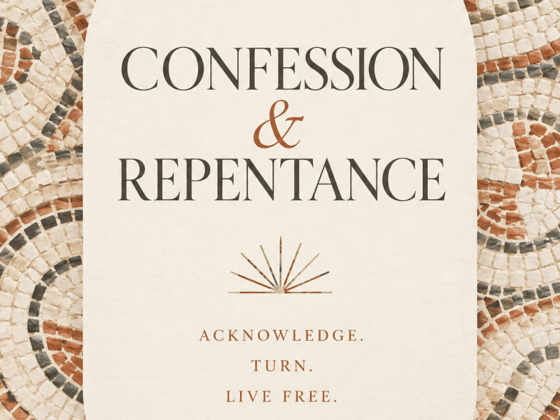 TSR // Confession +&nbsp;Repentance